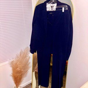 Ann Taylor dress suit, navy